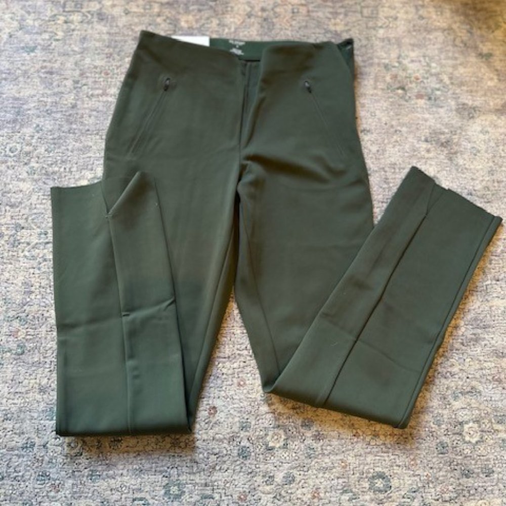 Skinny Luxe Sculpt Pant in Dusty Olive Green